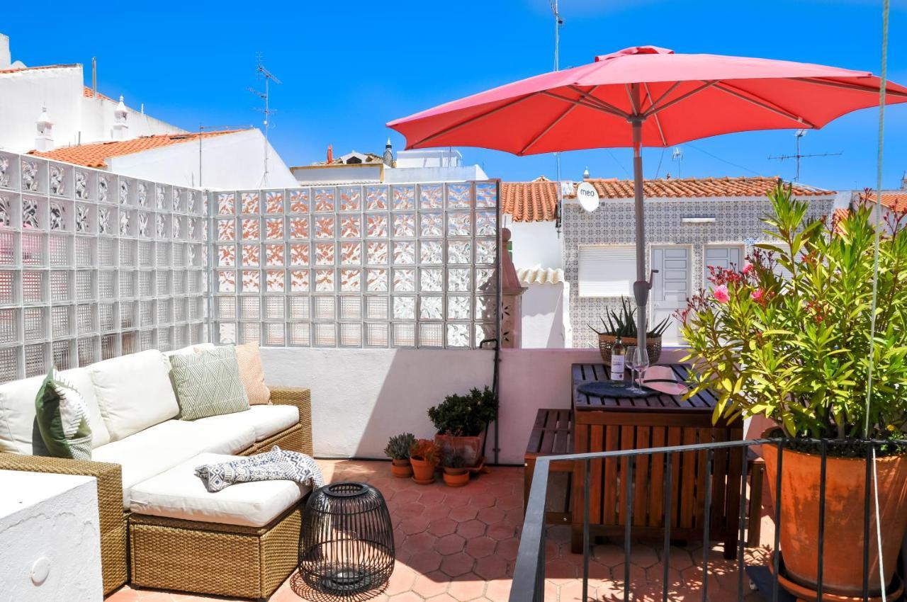 Lovelystay - Casa Salto - Charming Townhouse With Large Terrace Tavira Exterior foto